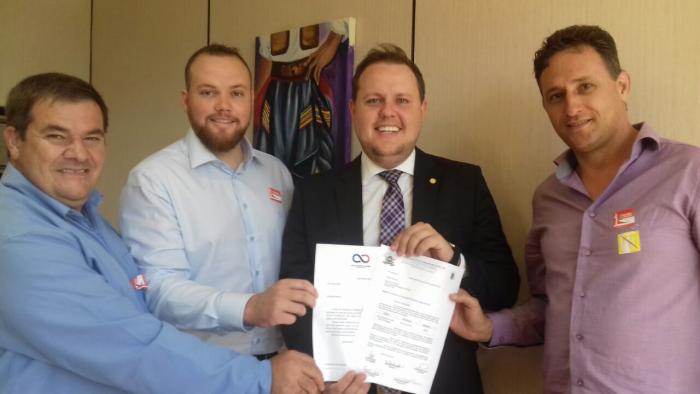 Covatti Filho enviará emenda para construção do prédio da Liga e Van para a saúde.